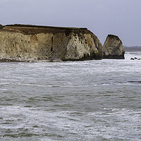 Buy canvas prints of Freshwater Bay Winter by Peter Smith
