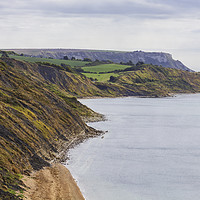 Buy canvas prints of Osmington Coast to White Nothe by Peter Smith