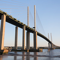 Buy canvas prints of Dartford Bridge Crossing by Peter Smith