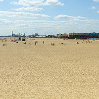 Buy canvas prints of Great Yarmouth Beach by Peter Smith