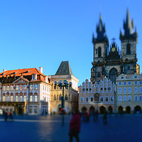 Buy canvas prints of Old town square in Prague by Jelena Maksimova