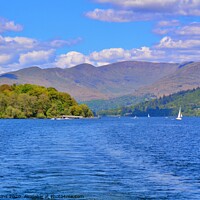 Buy canvas prints of Lake Windermere by sue jenkins