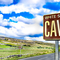 Buy canvas prints of White Scar Cave by Amy Irwin-Steens