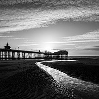 Buy canvas prints of Blackpool's north pier by gary telford