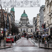 Buy canvas prints of Belfast city hall by gary telford