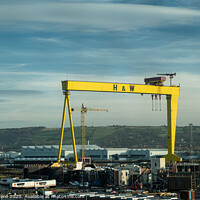 Buy canvas prints of Belfast docks by gary telford