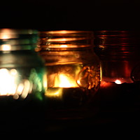 Buy canvas prints of glass jars by zoe knight