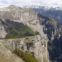 Buy canvas prints of French lower alpine valley by John Biglin