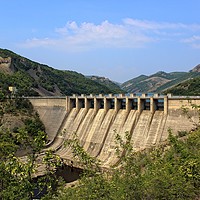 Buy canvas prints of Studen Kladanets Dam, Bulgaria by Martin Smith