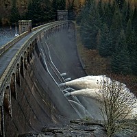 Buy canvas prints of Laggan Dam, Scotland by Martin Smith