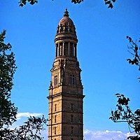 Buy canvas prints of Victoria Tower, Greenock by Martin Smith