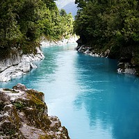 Buy canvas prints of Hokitika Gorge, New Zealand by Martin Smith