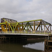 Buy canvas prints of Drypool bridge, Kingston upon Hull by Martin Smith