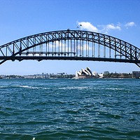 Buy canvas prints of Sydney Harbour bridge by Martin Smith