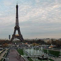Buy canvas prints of Eiffell tower by Martin Smith