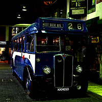 Buy canvas prints of Old city bus by Martin Smith