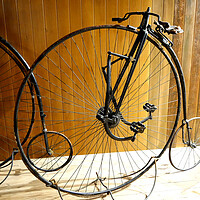 Buy canvas prints of Penny farthing by Martin Smith