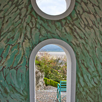 Buy canvas prints of Portmeirion,through the arch. by Kevin Smith
