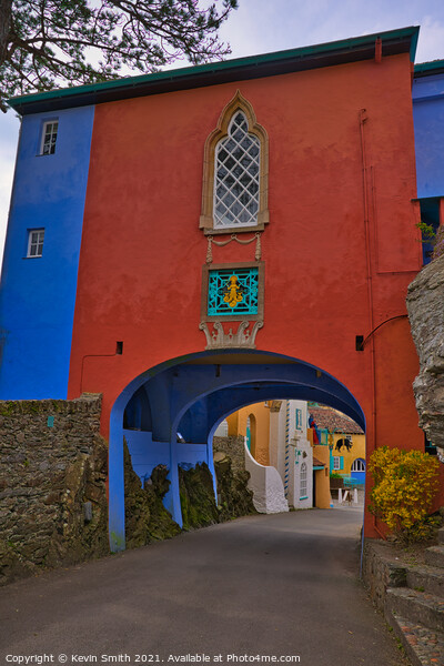 Portmeirion Architecture Picture Board by Kevin Smith