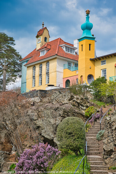 Portmeirion views Picture Board by Kevin Smith