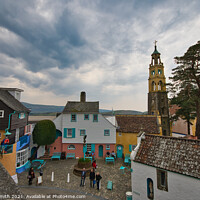 Buy canvas prints of Portmeirion Village by Kevin Smith