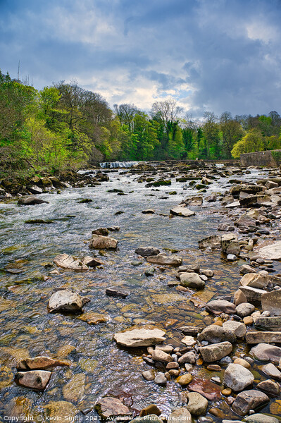 River Swale near Richmond Falls Picture Board by Kevin Smith