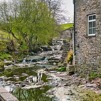 Buy canvas prints of Hawes Gayle beck by Kevin Smith