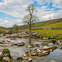 Buy canvas prints of River Wharfe by Kevin Smith
