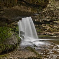 Buy canvas prints of Cauldron Falls Wensleydale  by Kevin Smith