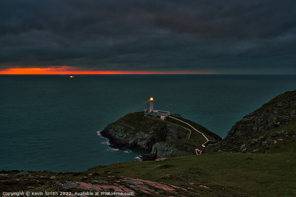 South Stack Anglesey Picture Board by Kevin Smith