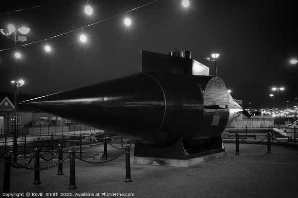 Submarine Resurgam Woodside Picture Board by Kevin Smith