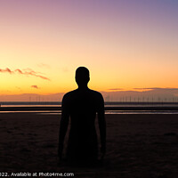 Buy canvas prints of perfect Solitude by Gormley by Kevin Smith