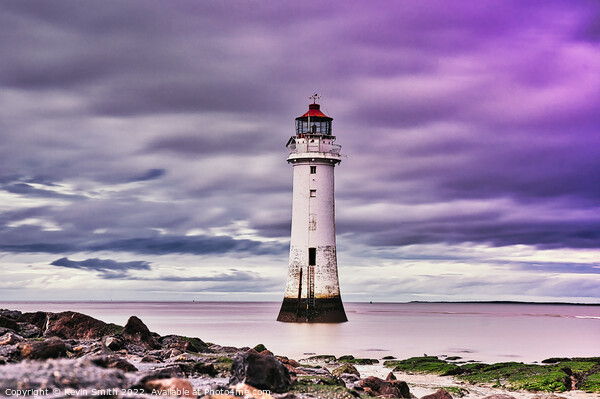 New Brighton Lighthouse Picture Board by Kevin Smith