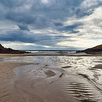 Buy canvas prints of Porth Trecastell Beach Anglesey by Kevin Smith