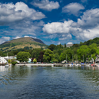 Buy canvas prints of Keswick from Derwentwater by Kevin Smith