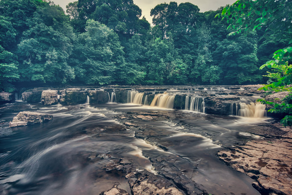Aysgarth Falls Picture Board by Kevin Smith
