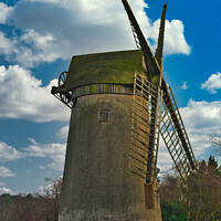 Buy canvas prints of Bidston Hill Windmill by Kevin Smith
