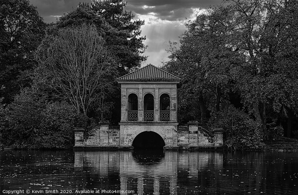 Birkenhead park Boathouse Picture Board by Kevin Smith
