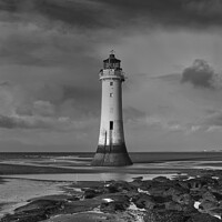 Buy canvas prints of New Brighton Lighthouse by Kevin Smith