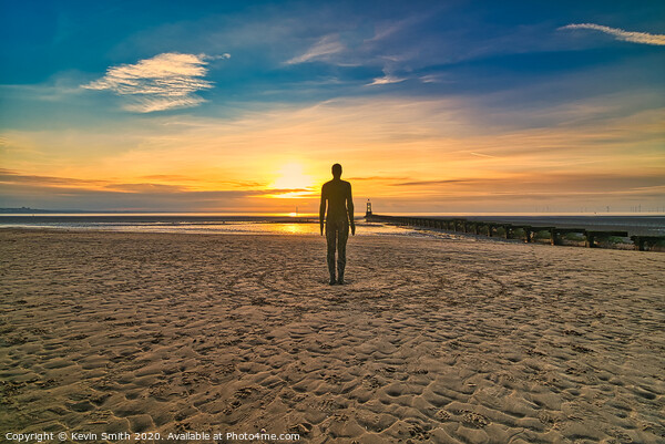 Perfect Solitude, by Anthony Gormley Picture Board by Kevin Smith