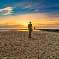 Buy canvas prints of Perfect Solitude, by Anthony Gormley by Kevin Smith