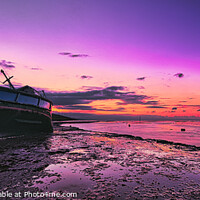 Buy canvas prints of Womack Meols Sunset by Kevin Smith