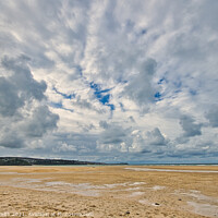 Buy canvas prints of St Ives from Hayle beach by Kevin Smith
