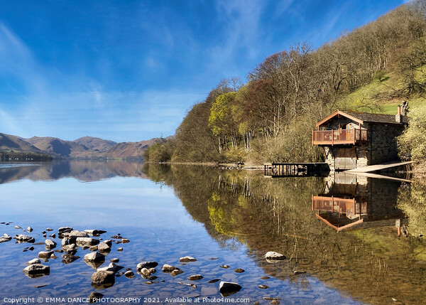 Duke of Portland Boathouse, Ullswater Picture Board by EMMA DANCE PHOTOGRAPHY