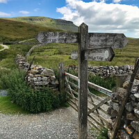 Buy canvas prints of The route to Pen-y-Ghent  by EMMA DANCE PHOTOGRAPHY