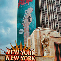 Buy canvas prints of New York Hotel & Casino, Las Vegas by EMMA DANCE PHOTOGRAPHY