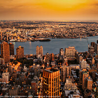 Buy canvas prints of Manhattan Skyline, Manhattan Island, New York by EMMA DANCE PHOTOGRAPHY