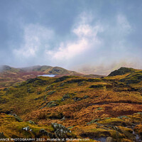 Buy canvas prints of Storm Clouds over Calf Crag by EMMA DANCE PHOTOGRAPHY