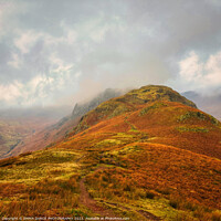 Buy canvas prints of Mist rolling in over Gibson Knott and Calf Crag by EMMA DANCE PHOTOGRAPHY