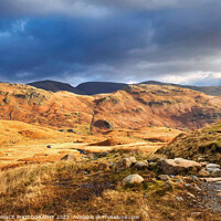 Buy canvas prints of Views of Helm Crag from Easedale Tarn by EMMA DANCE PHOTOGRAPHY